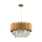 Seneca Falls 26" 6-Light Chandelier Matte Gold by Elk