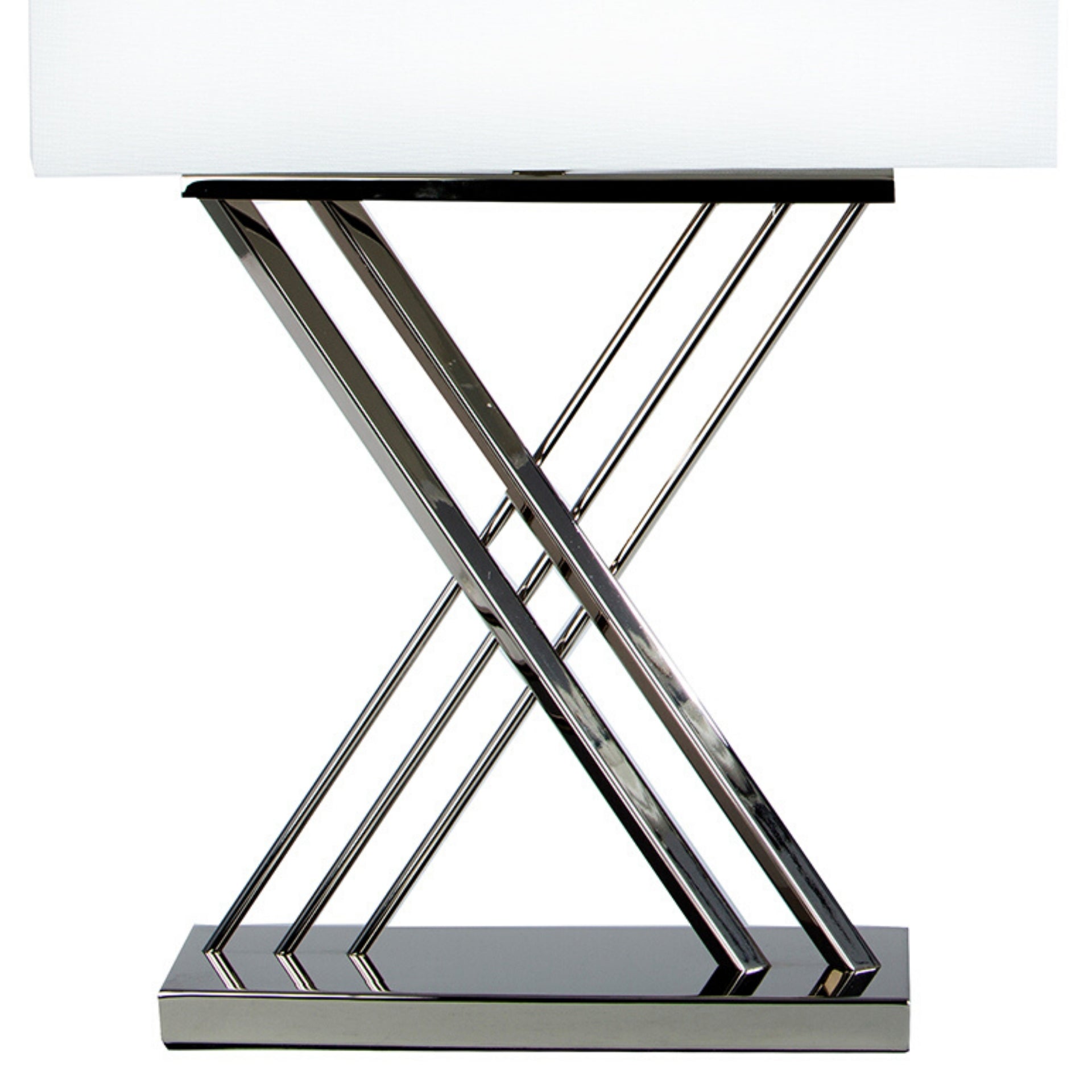 Chrome X Table Lamp 1 Light by Finesse Decor FN-922