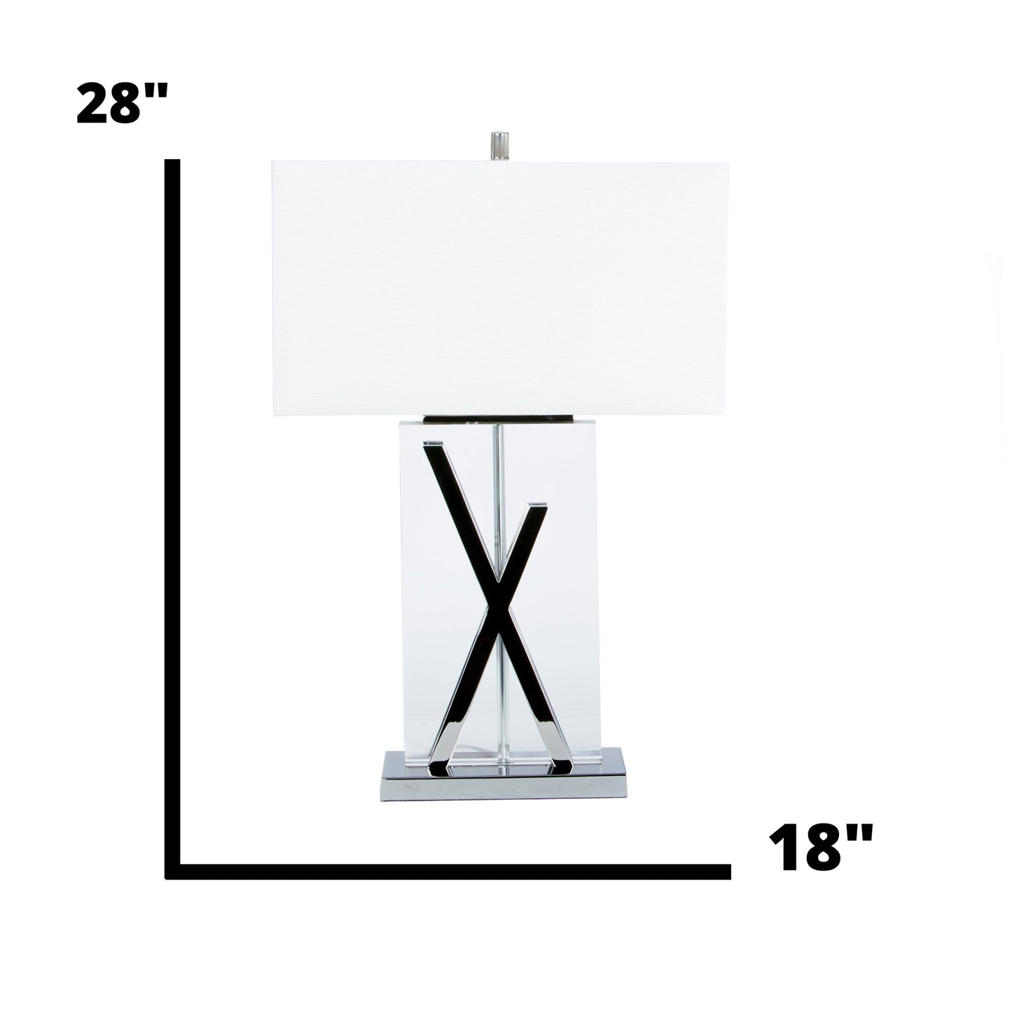 1 Light with USB Charger X Table Lamp - Finesse Decor FN-925
