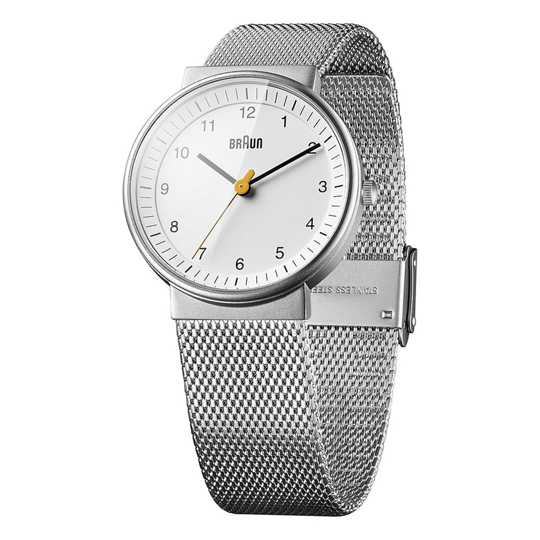 Braun BN0031 Ladies’ Classic Watch, White Dial, Steel Mesh (photo 3 of 7)