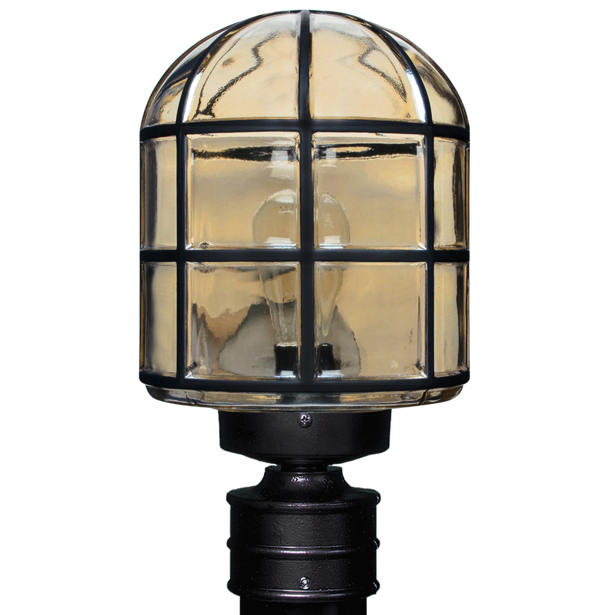 Besa Costaluz 3417 post lantern option – Black
