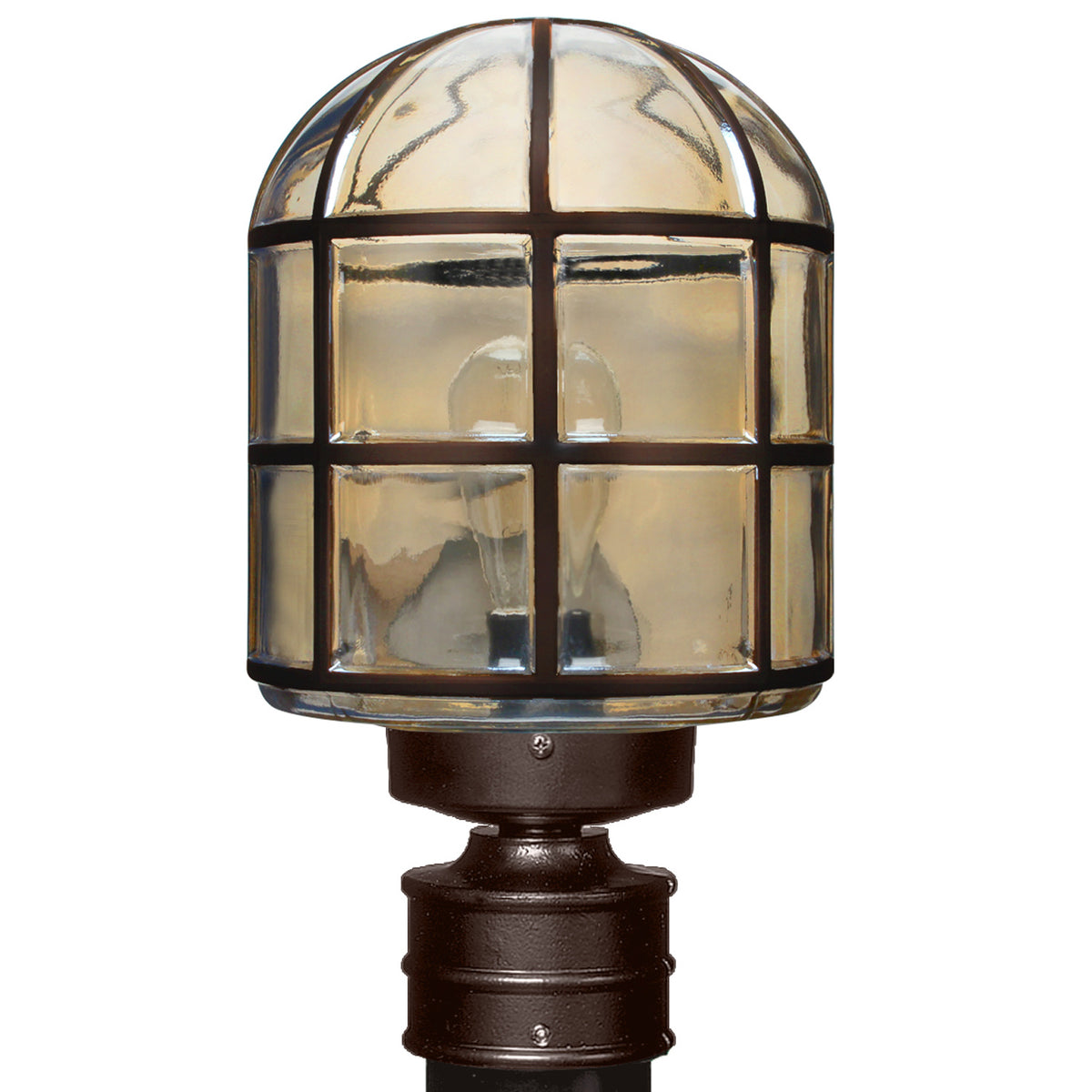 Besa Costaluz 3417 post lantern option – Bronze