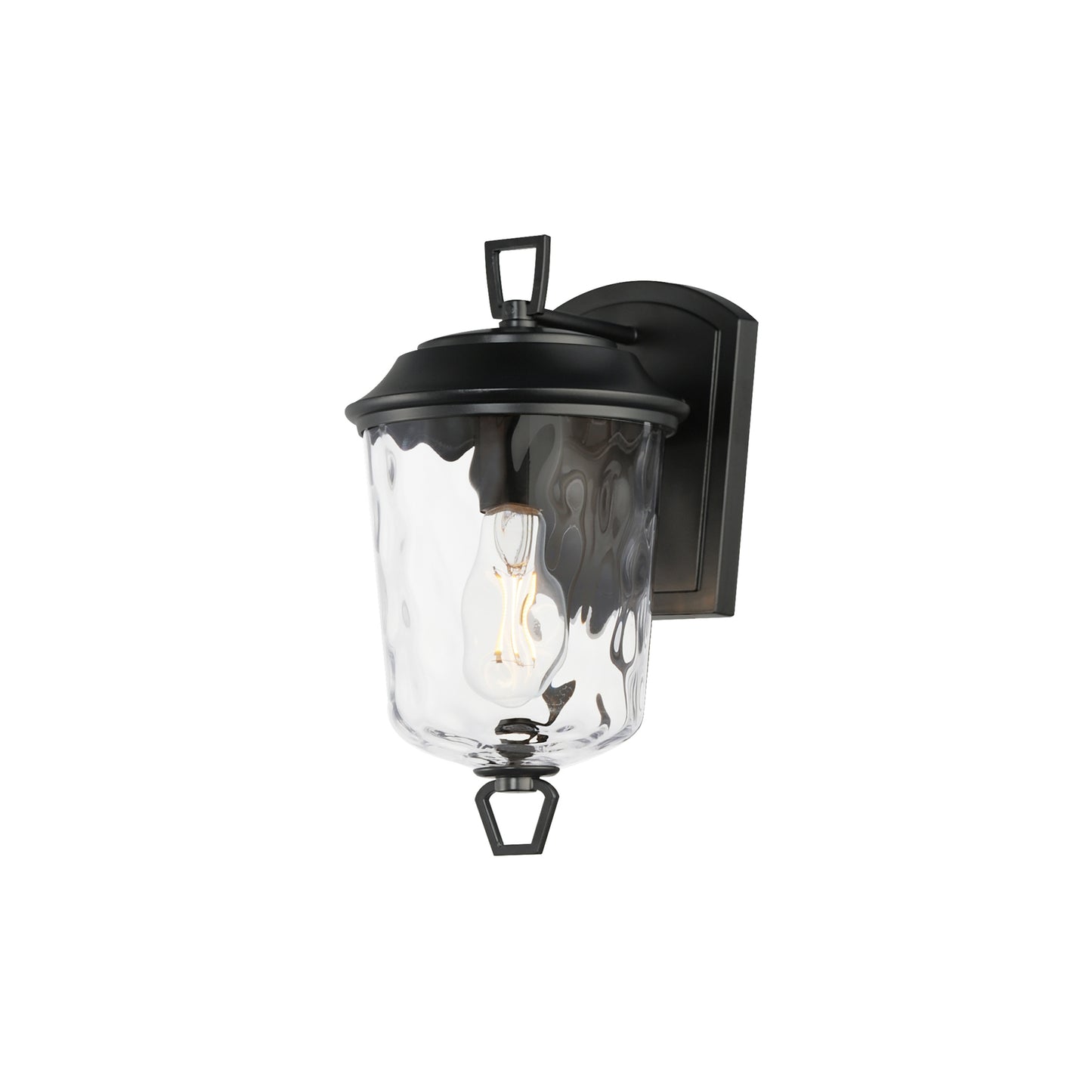 Prescott Wall Sconce S Dark Bronze by Maxim Lighting