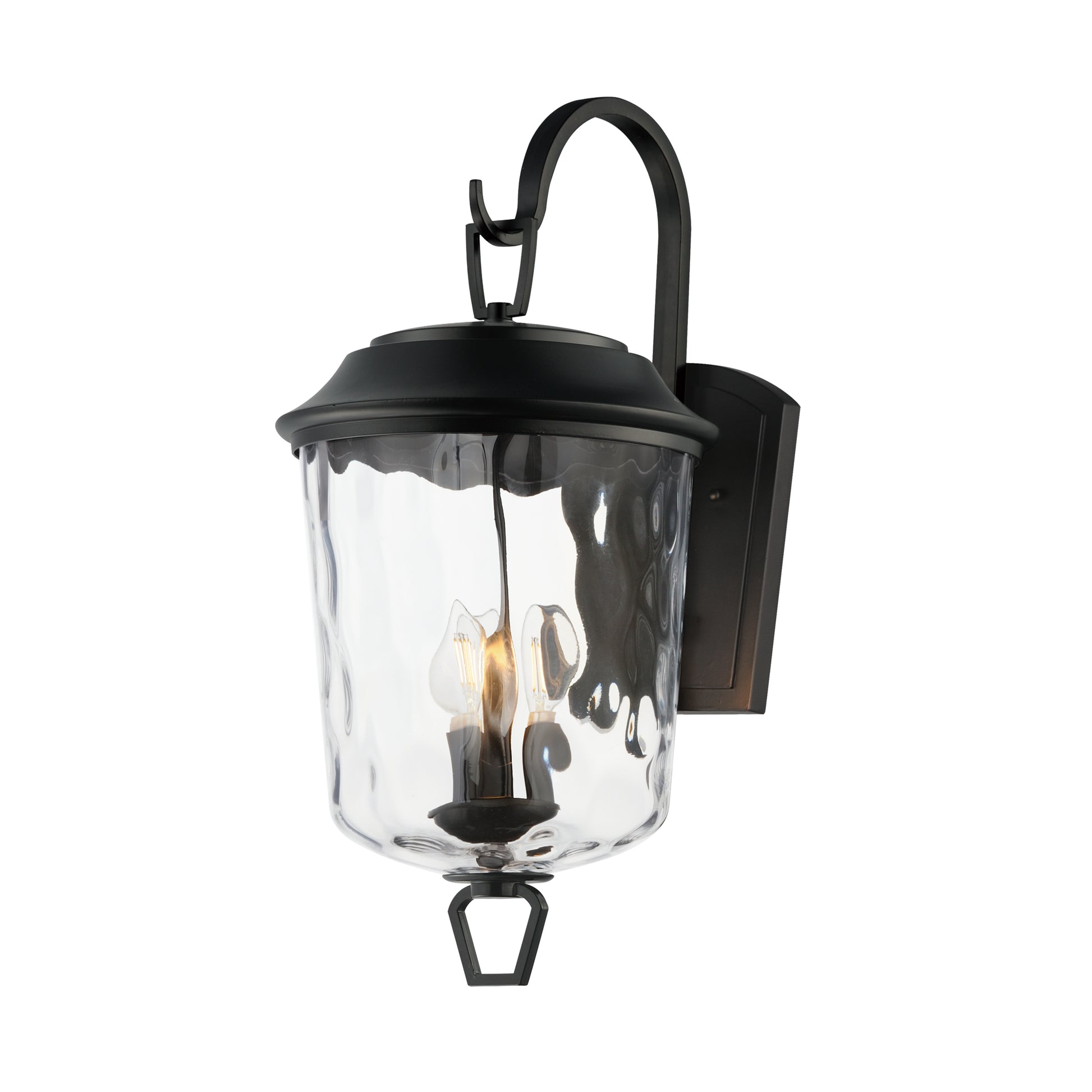 Prescott Wall Sconce L Dark Bronze by Maxim Lighting