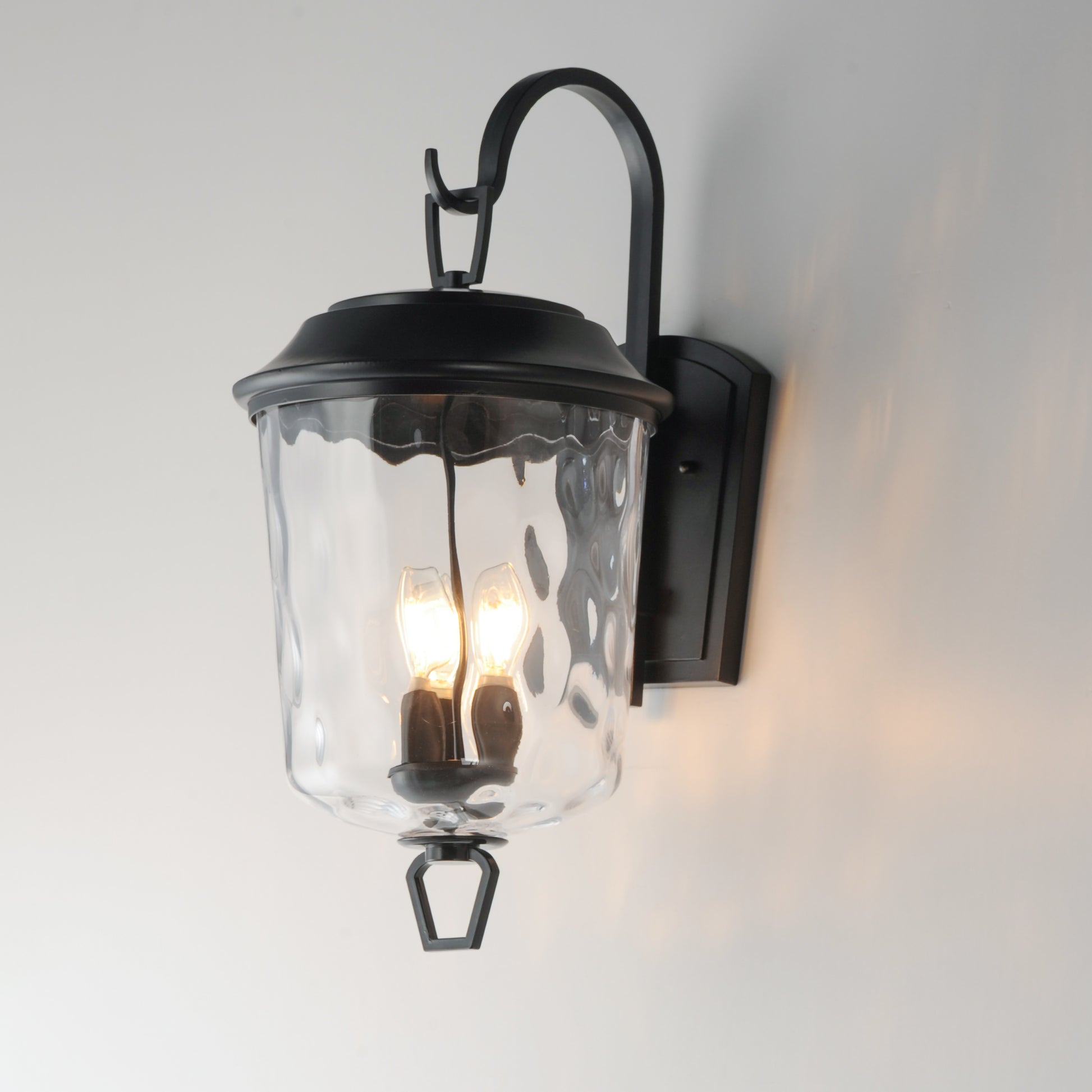 Prescott Wall Sconce L Dark Bronze by Maxim Lighting