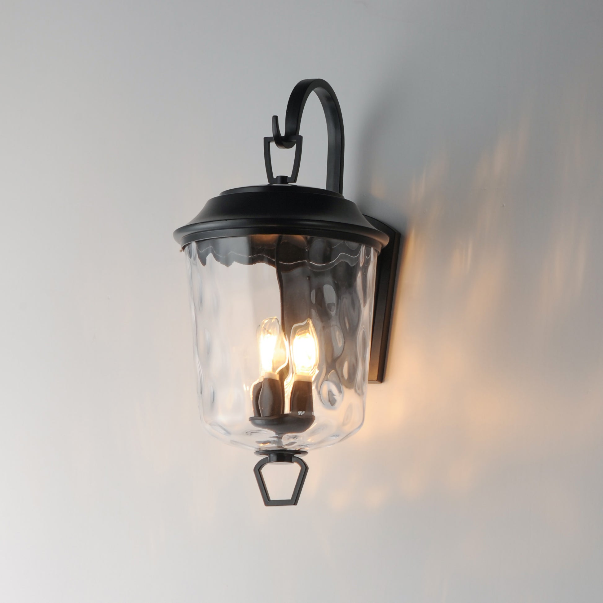 Prescott Wall Sconce L Dark Bronze by Maxim Lighting