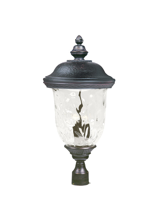 Carriage House DC 3-LT Outdoor Pole/Post Lantern Oriental Bronze by Maxim Lighting