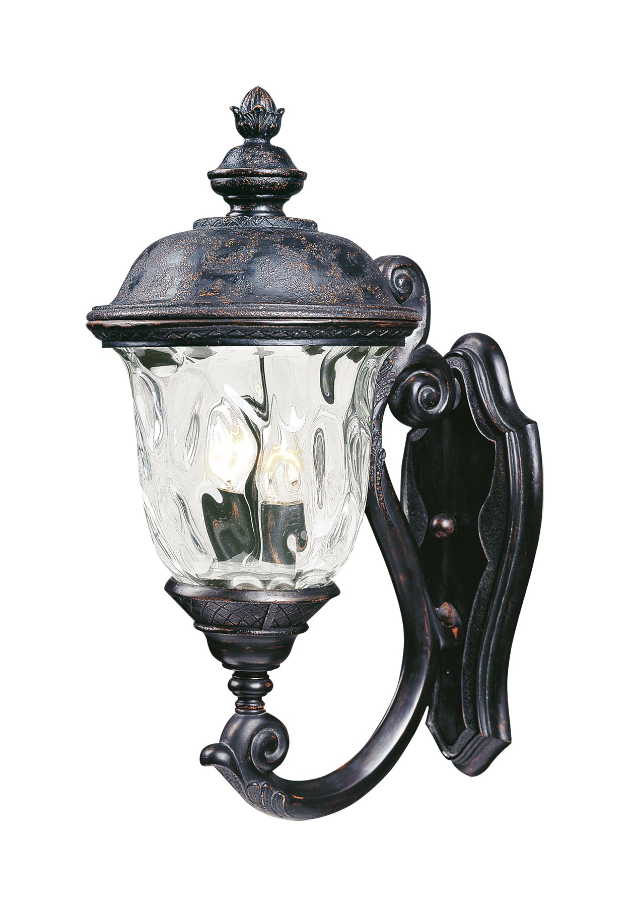 Carriage House DC 2-Light Outdoor Wall Lantern Oriental Bronze by Maxim Lighting