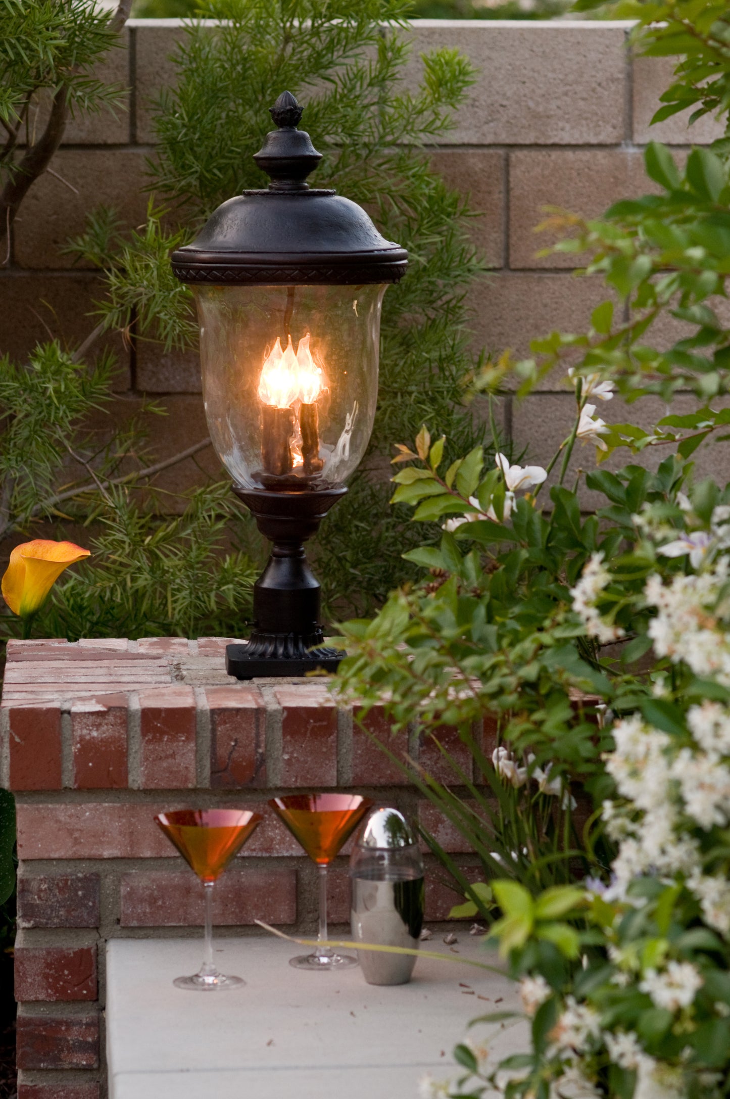 Carriage House DC 2-Light Outdoor Wall Lantern Oriental Bronze by Maxim Lighting