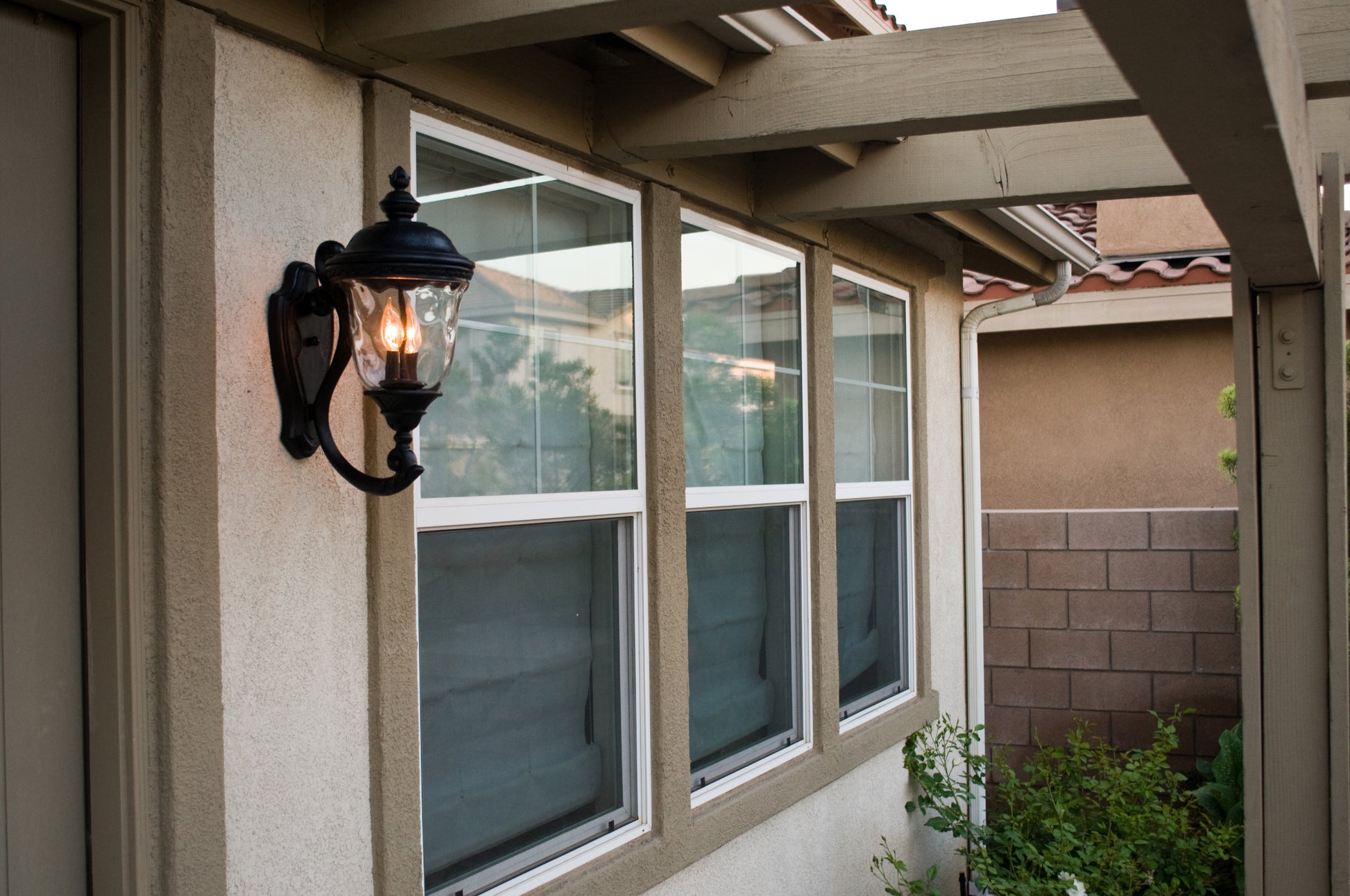 Carriage House DC 2-Light Outdoor Wall Lantern Oriental Bronze by Maxim Lighting