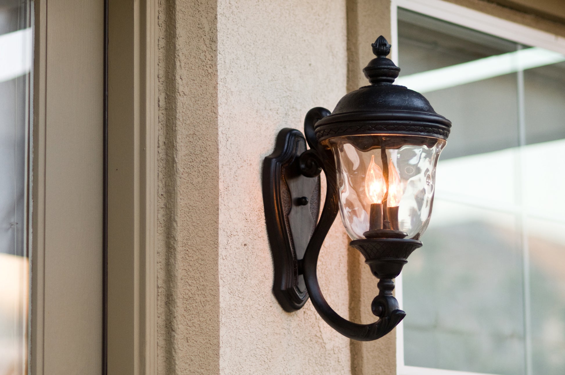Carriage House DC 2-Light Outdoor Wall Lantern Oriental Bronze by Maxim Lighting