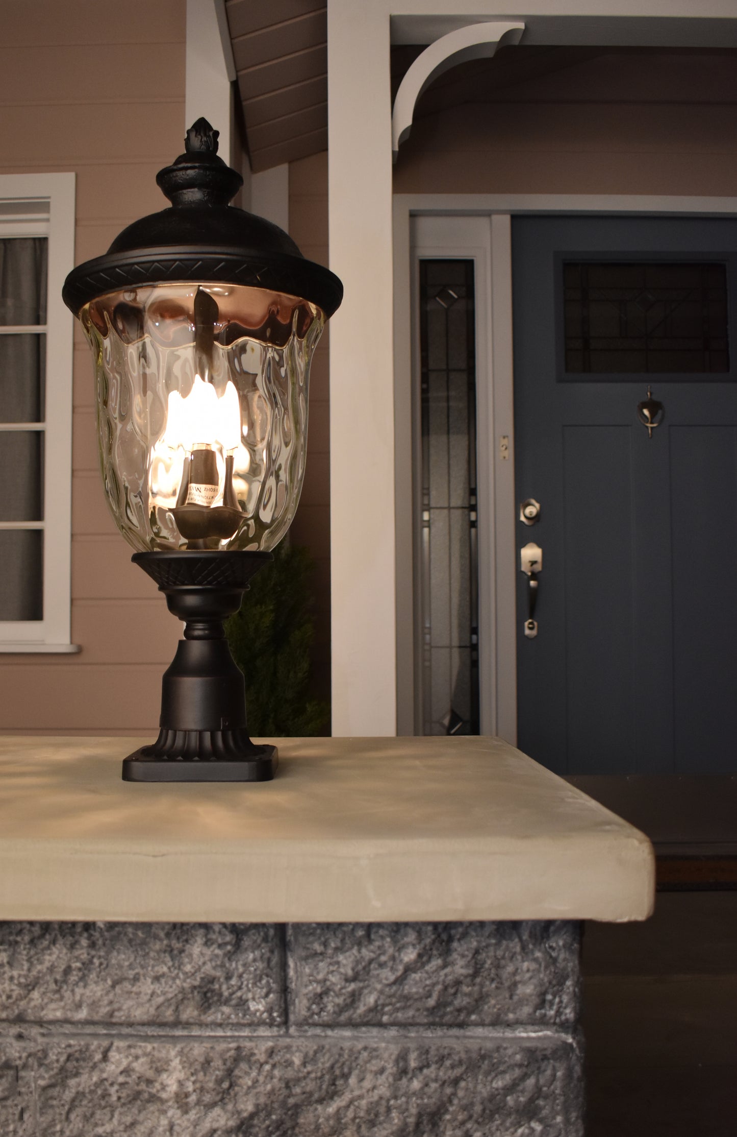 Carriage House DC 1-LT Outdoor Pole/Post Lantern Oriental Bronze by Maxim Lighting