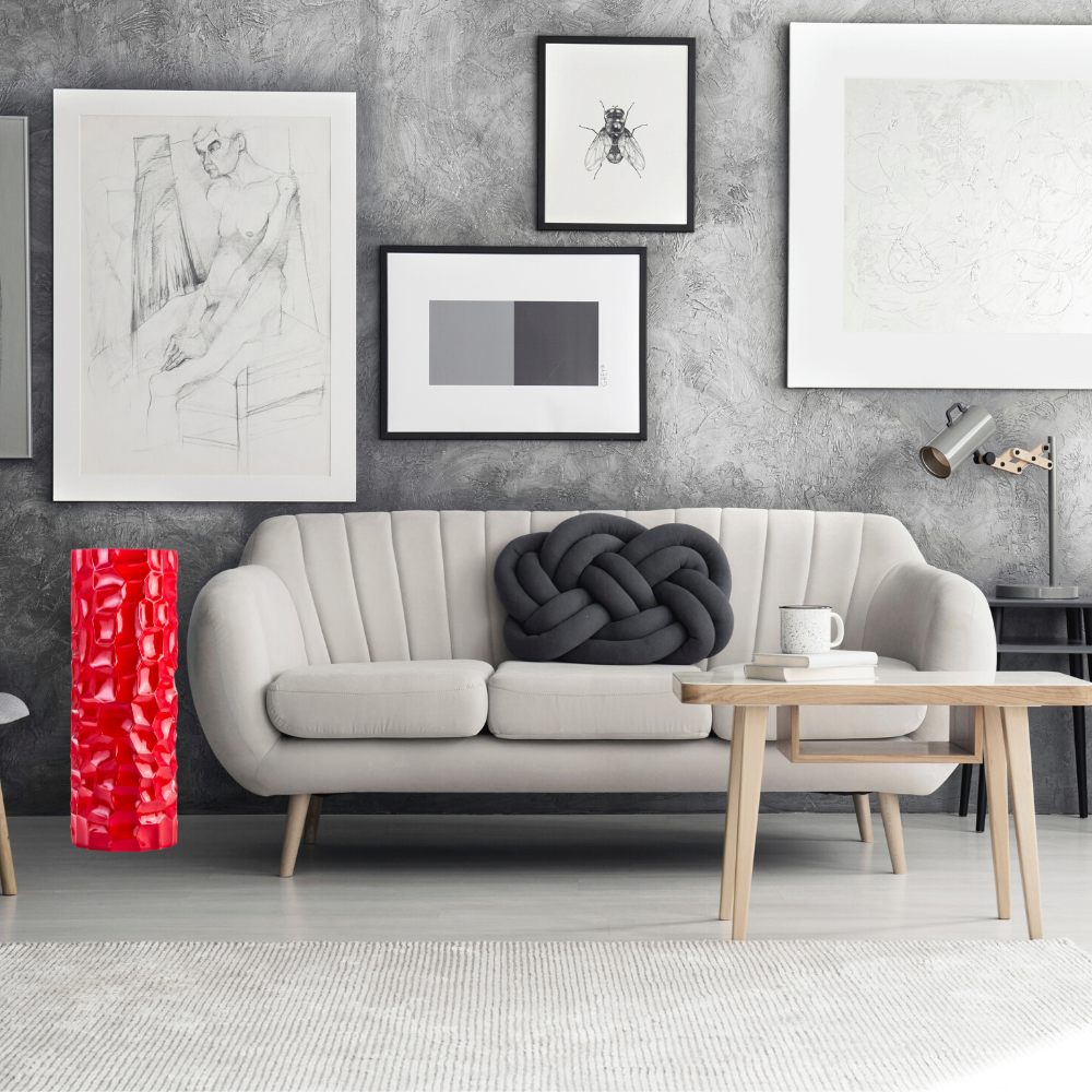 Textured Honeycomb Vase - Finesse Decor C19R