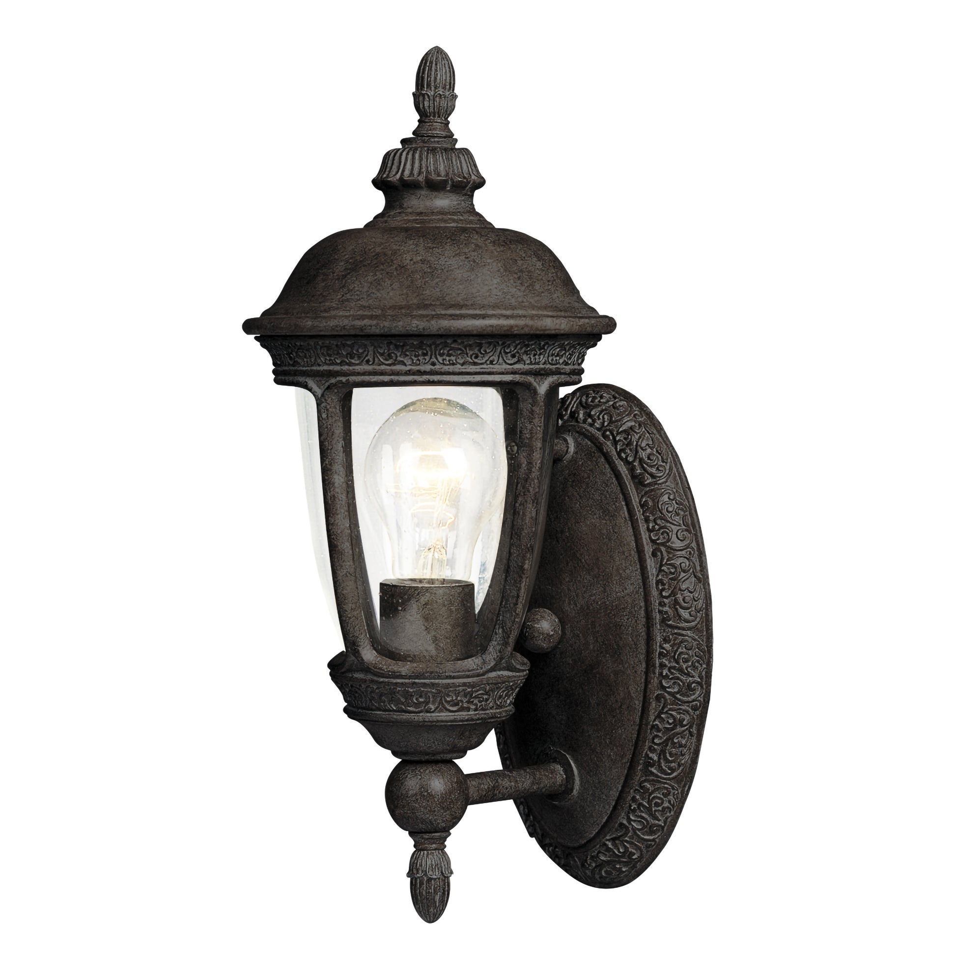 Knob Hill Cast Outdoor Wall Lantern Sienna by Maxim Lighting