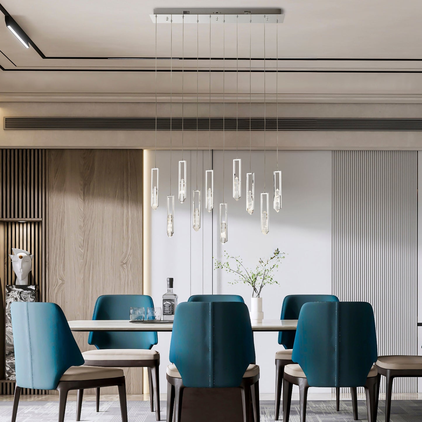 Elysian 10 Light Chandelier - Finesse Decor CH-1303-10C