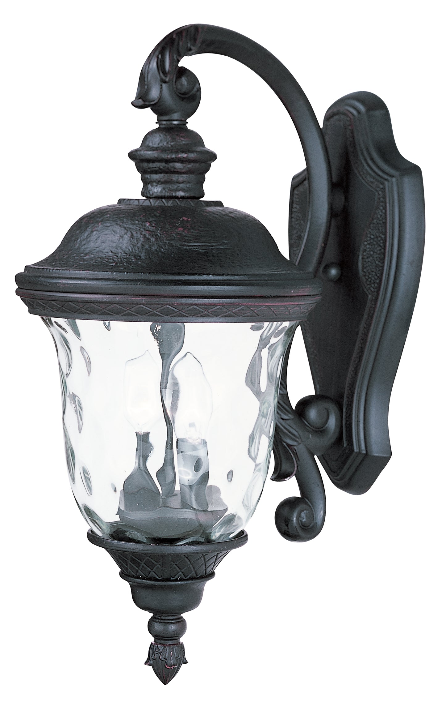 Carriage House DC 2-Light Outdoor Wall Lantern Oriental Bronze by Maxim Lighting