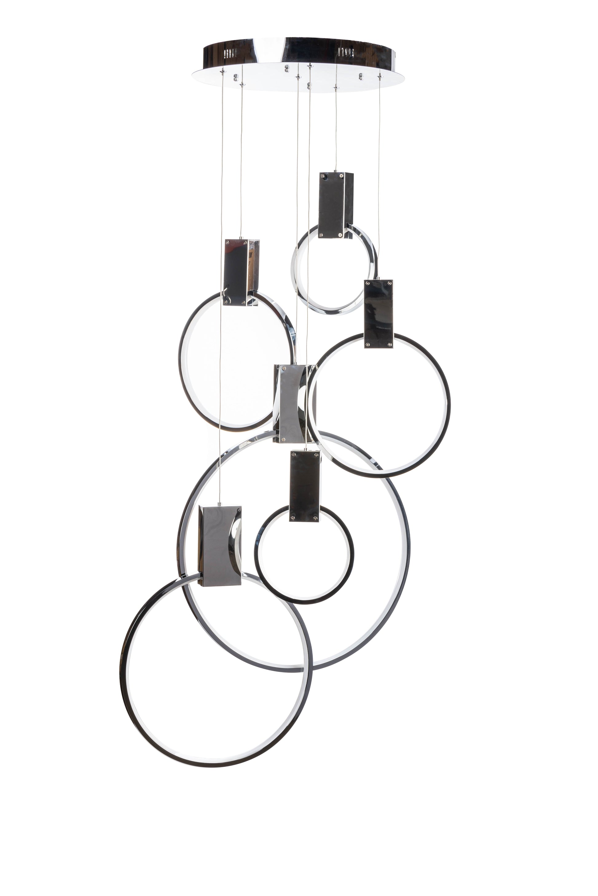 Hong Kong LED Circular Chandelier - Finesse Decor CH-1172