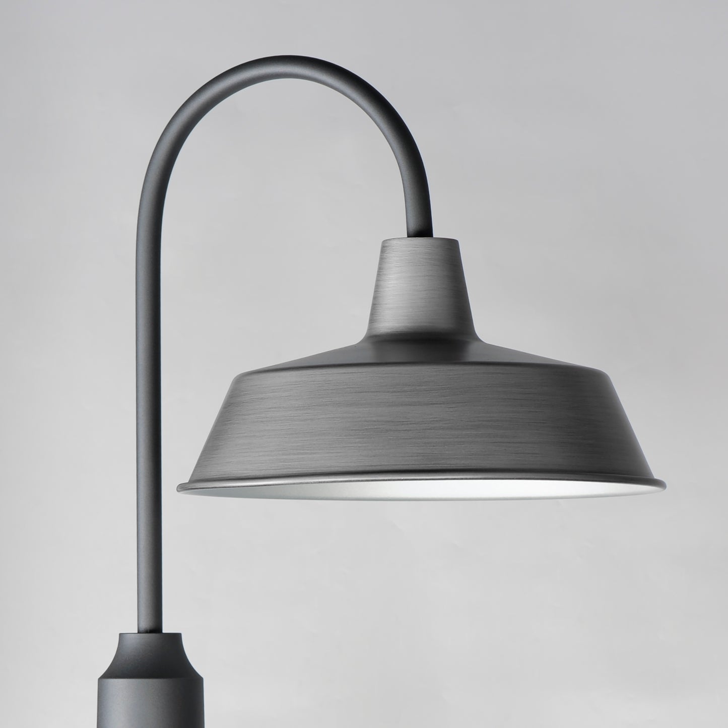 Pier M Post Lantern Weathered Zinc/Black by Maxim Lighting
