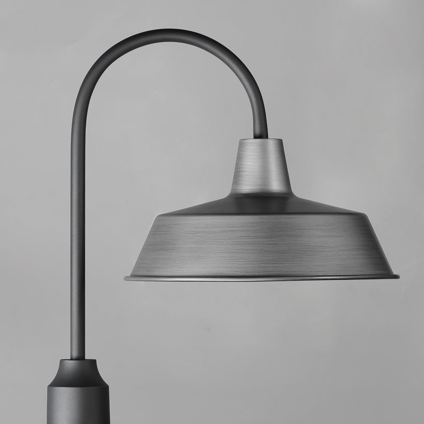 Pier M Post Lantern Weathered Zinc/Black by Maxim Lighting