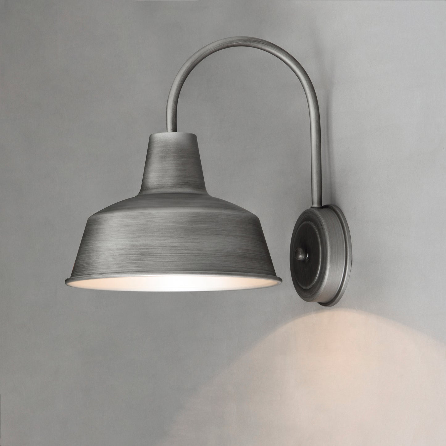 Pier M Outdoor Wall Sconce Weathered Zinc by Maxim Lighting