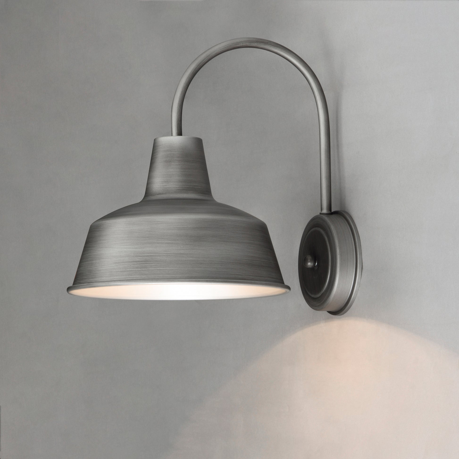 Pier M Outdoor Wall Sconce Weathered Zinc by Maxim Lighting