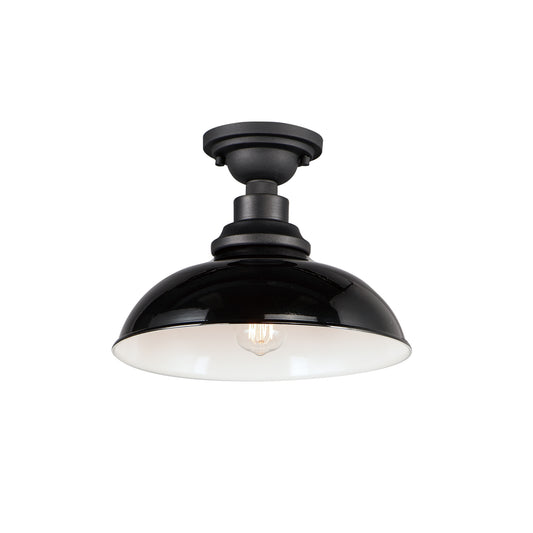 Granville Flush Mount Gloss Black/Black by Maxim Lighting