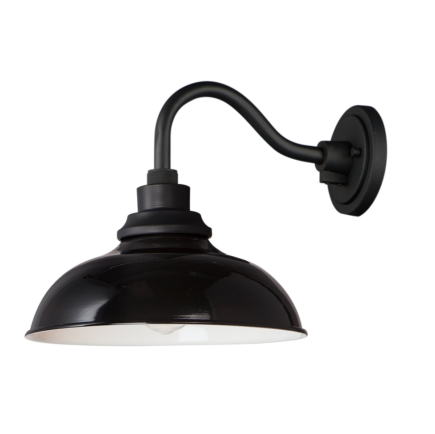 Granville Outdoor Wall Sconce Gloss Black/Black by Maxim Lighting