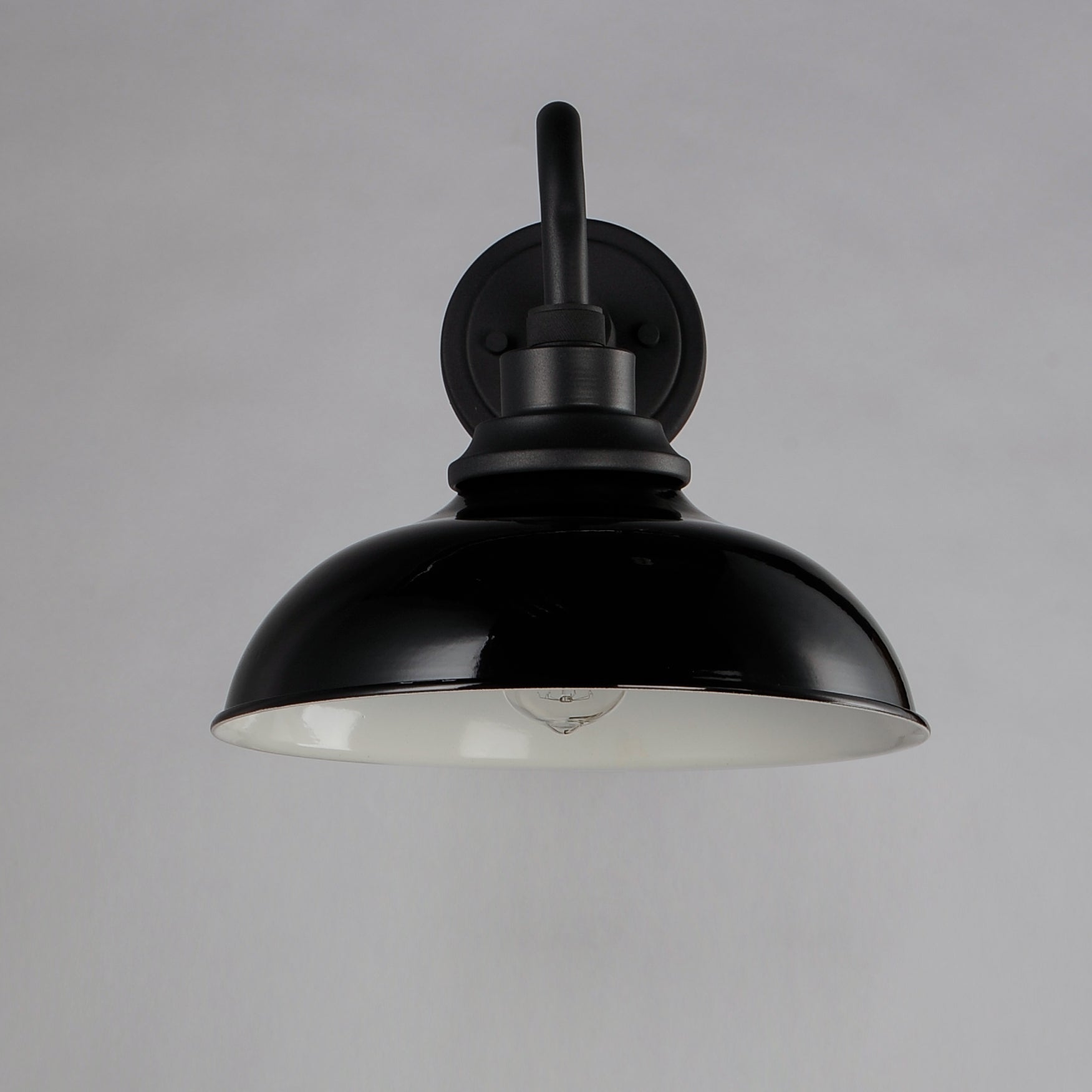 Granville Outdoor Wall Sconce Gloss Black/Black by Maxim Lighting