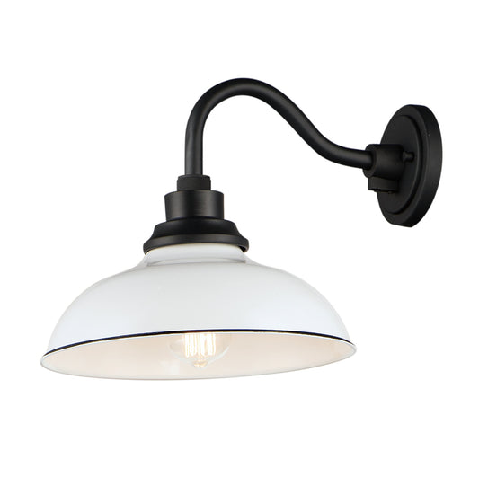 Granville Outdoor Wall Sconce White/Black by Maxim Lighting