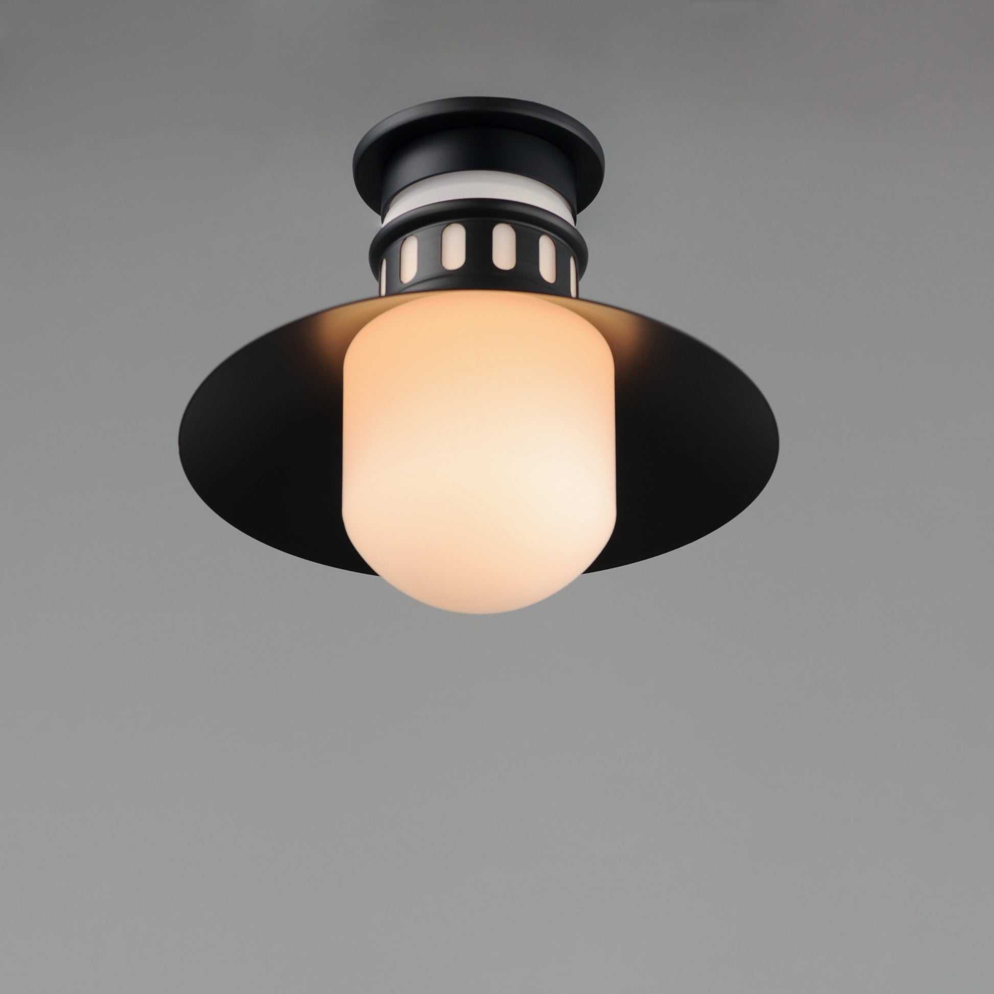 Admiralty Outdoor Flush Mount Black by Maxim Lighting