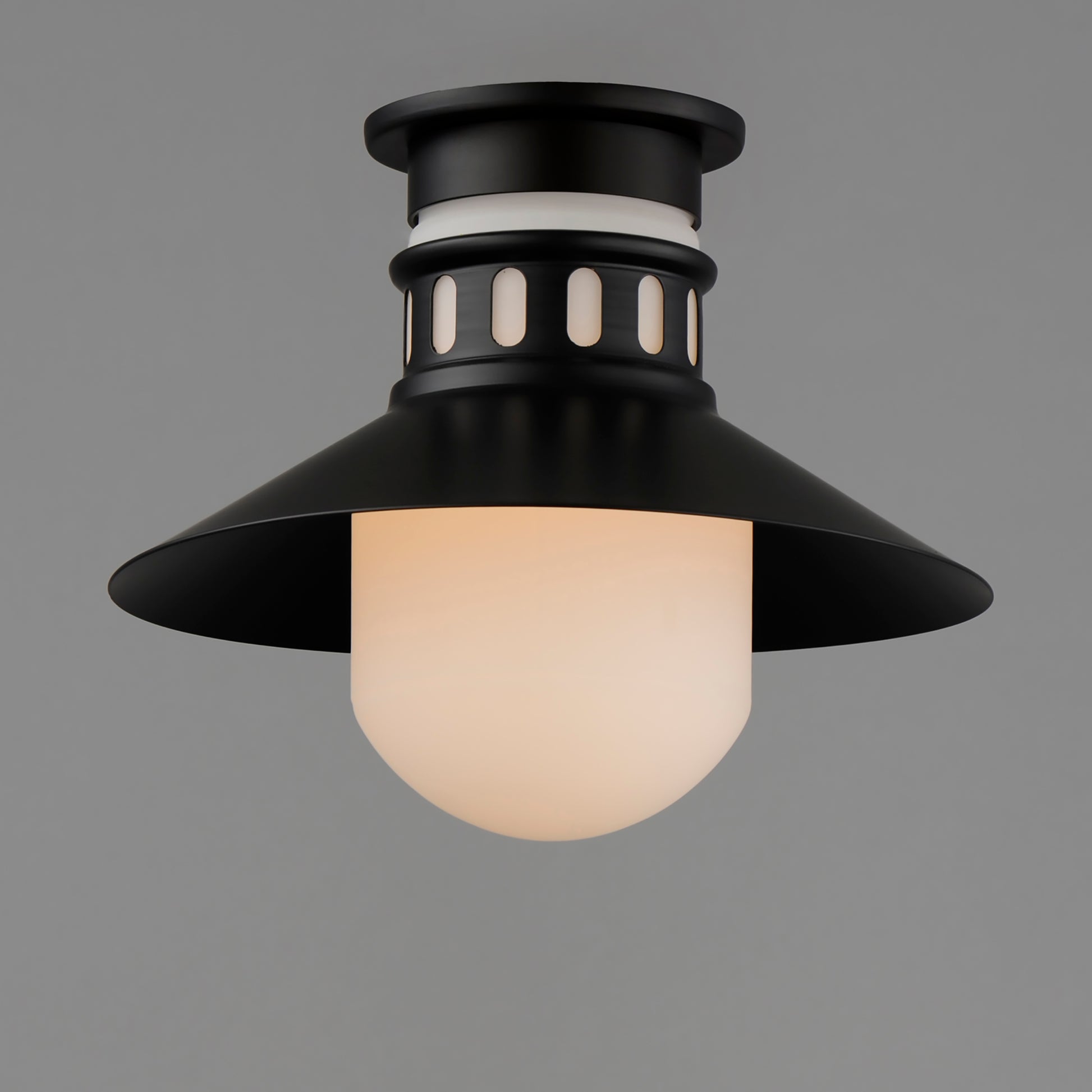 Admiralty Outdoor Flush Mount Black by Maxim Lighting