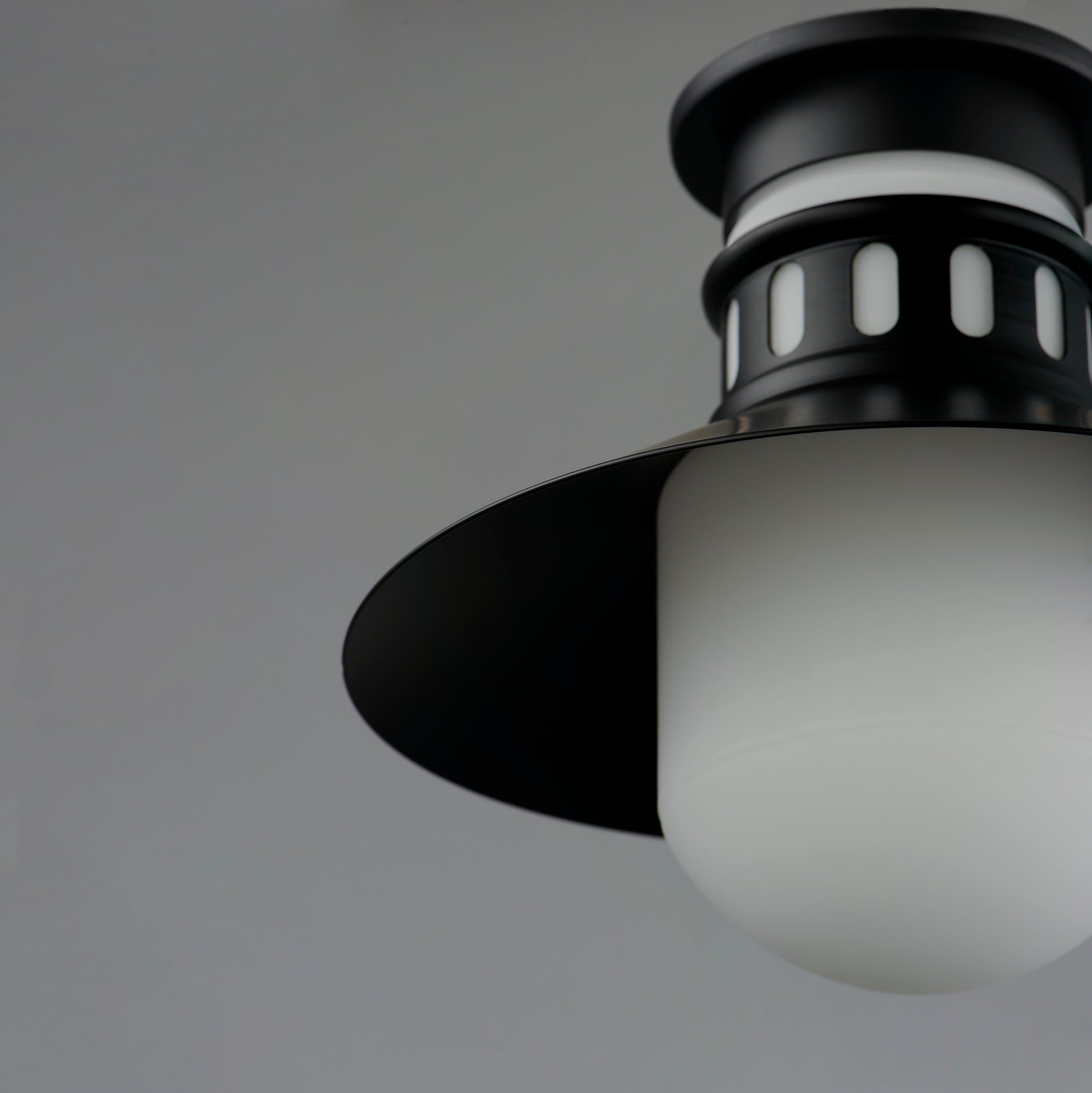 Admiralty Outdoor Flush Mount Black by Maxim Lighting