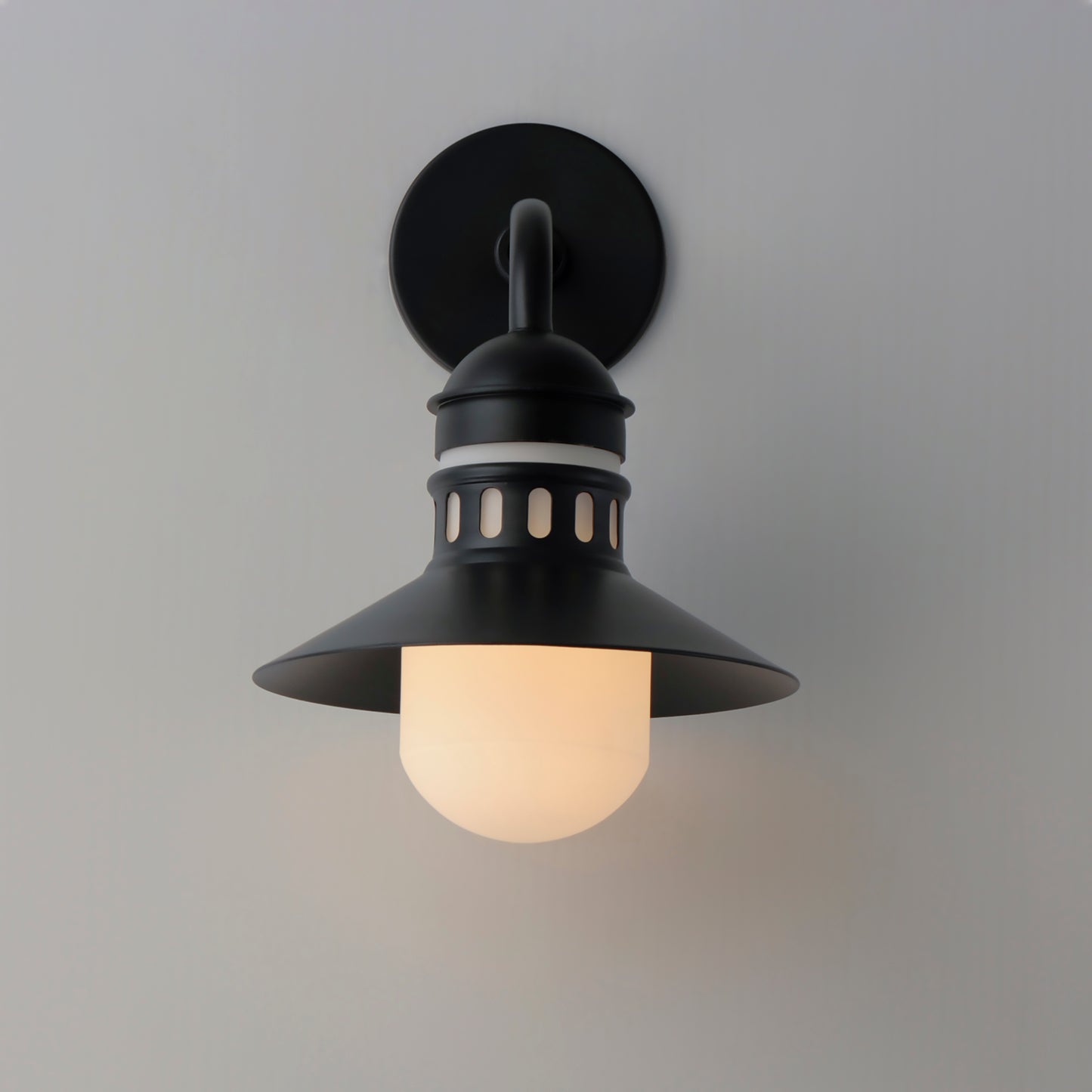 Admiralty Outdoor Wall Sconce Black by Maxim Lighting