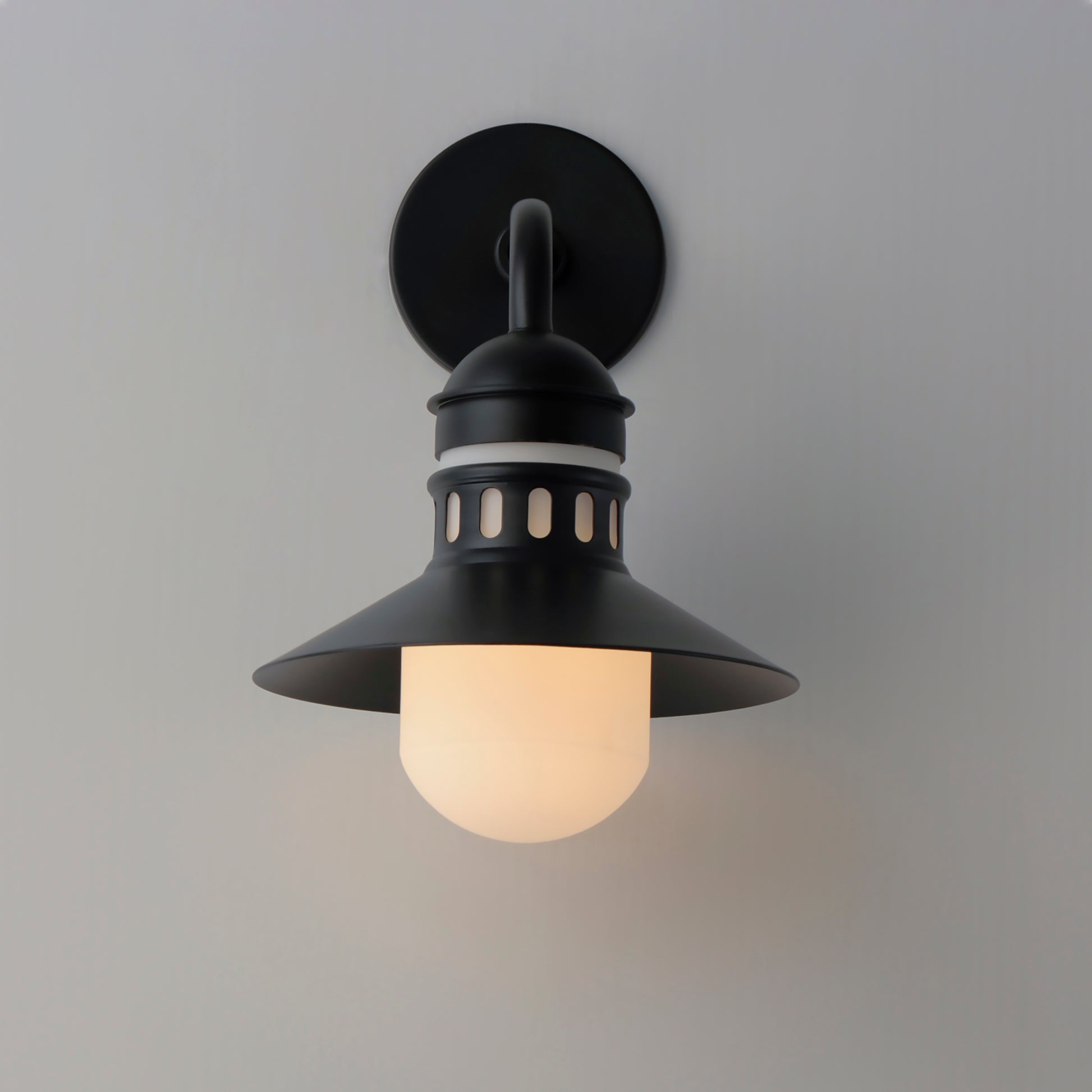 Admiralty Outdoor Wall Sconce Black by Maxim Lighting