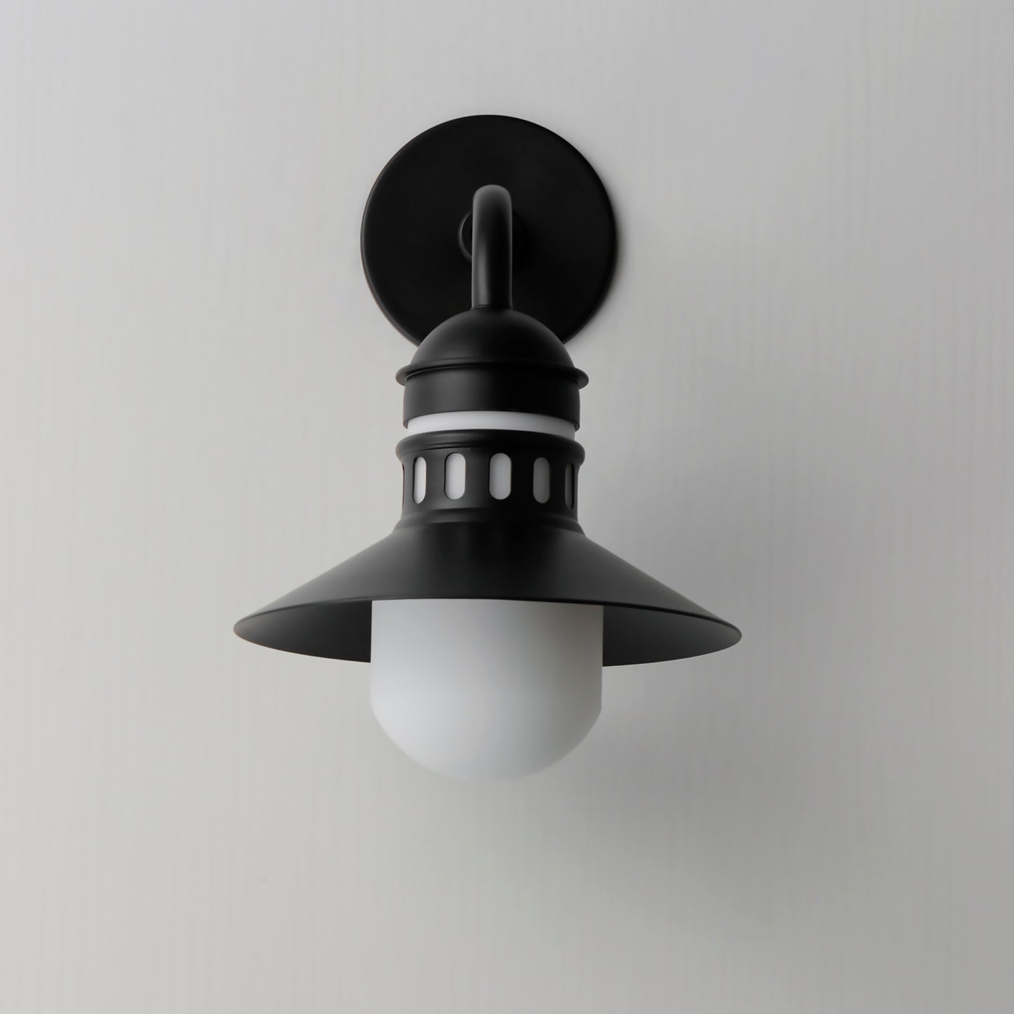 Admiralty Outdoor Wall Sconce Black by Maxim Lighting