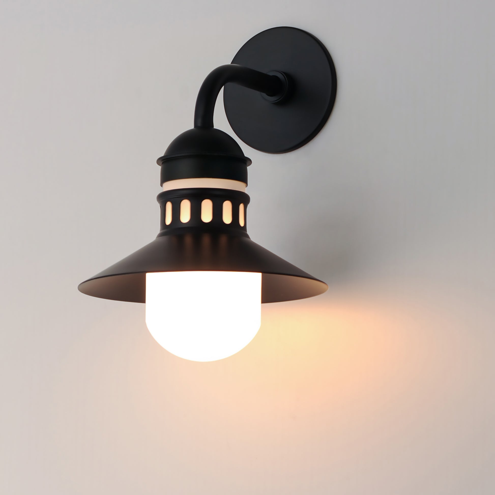Admiralty Outdoor Wall Sconce Black by Maxim Lighting