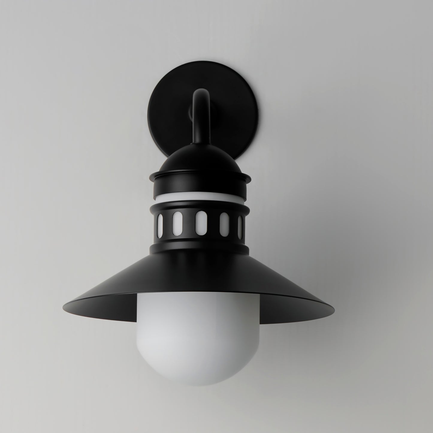 Admiralty Outdoor Wall Sconce Black by Maxim Lighting