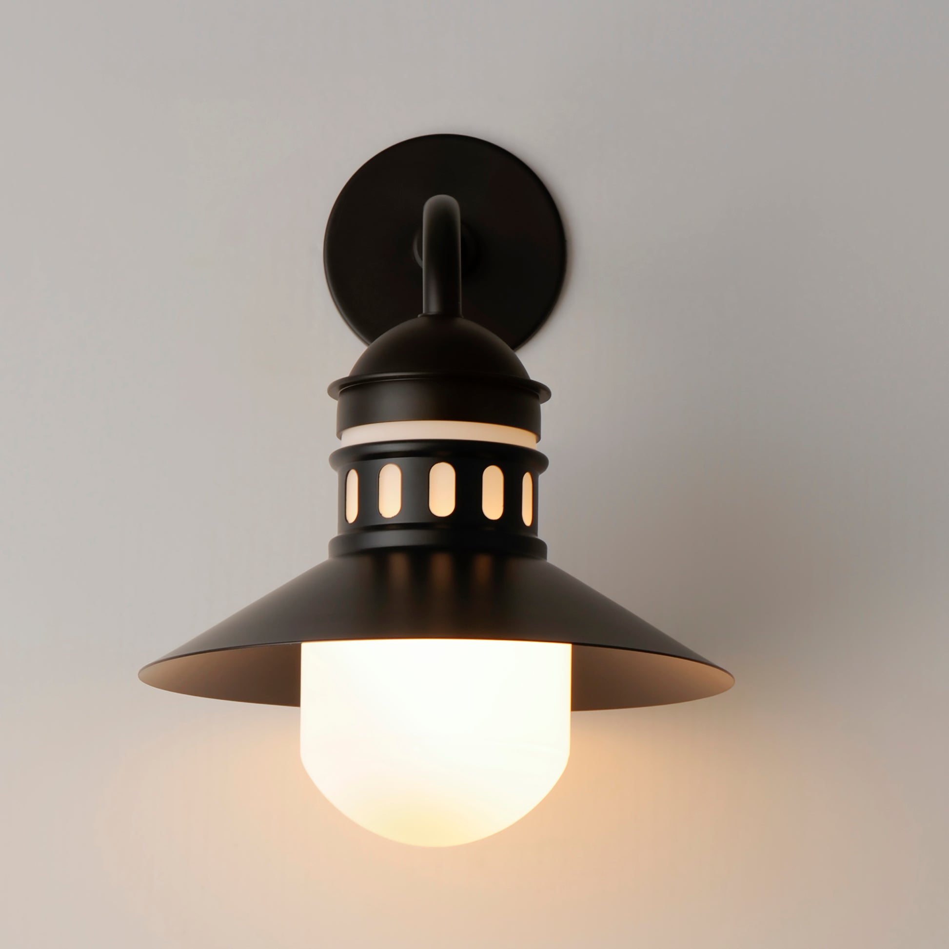 Admiralty Outdoor Wall Sconce Black by Maxim Lighting