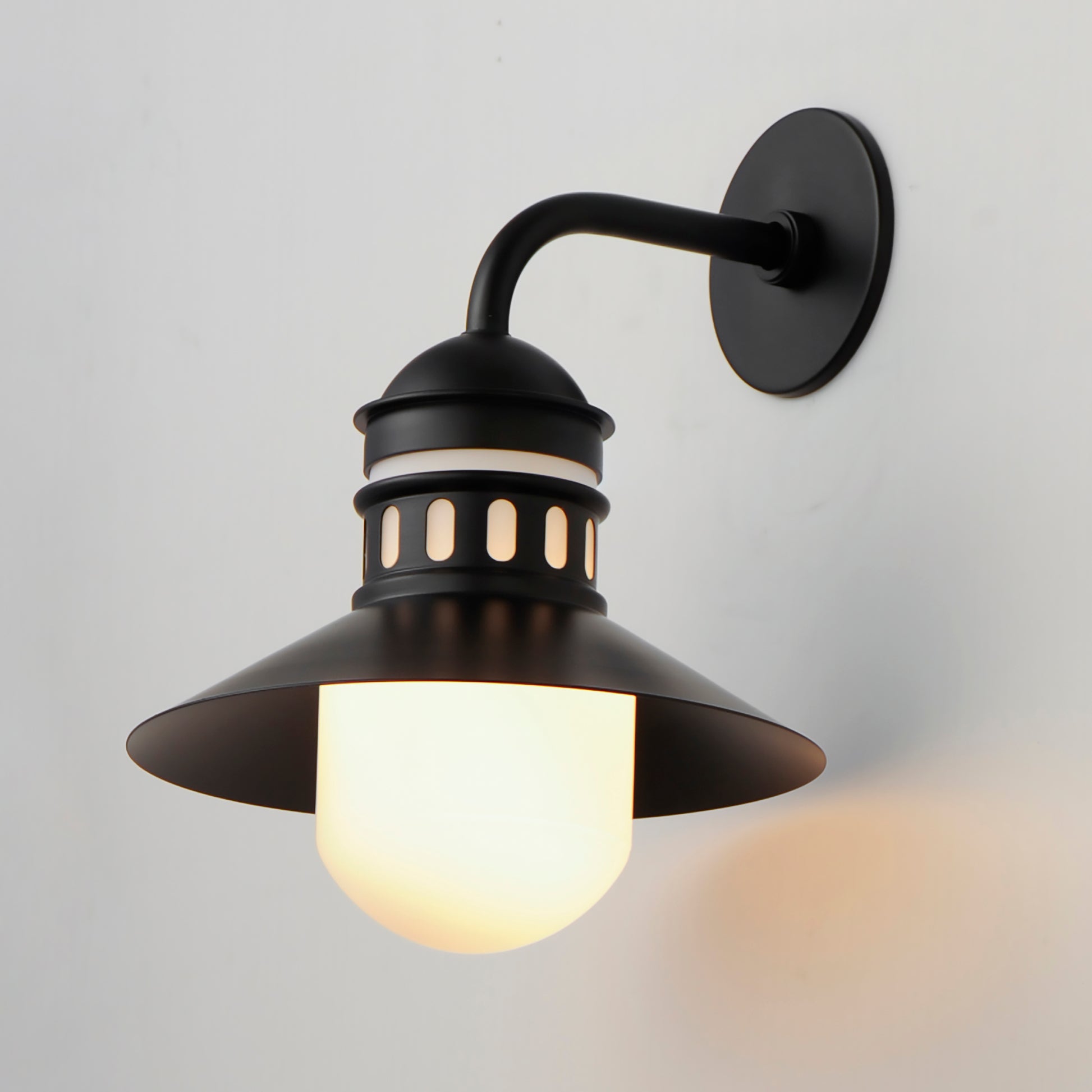 Admiralty Outdoor Wall Sconce Black by Maxim Lighting