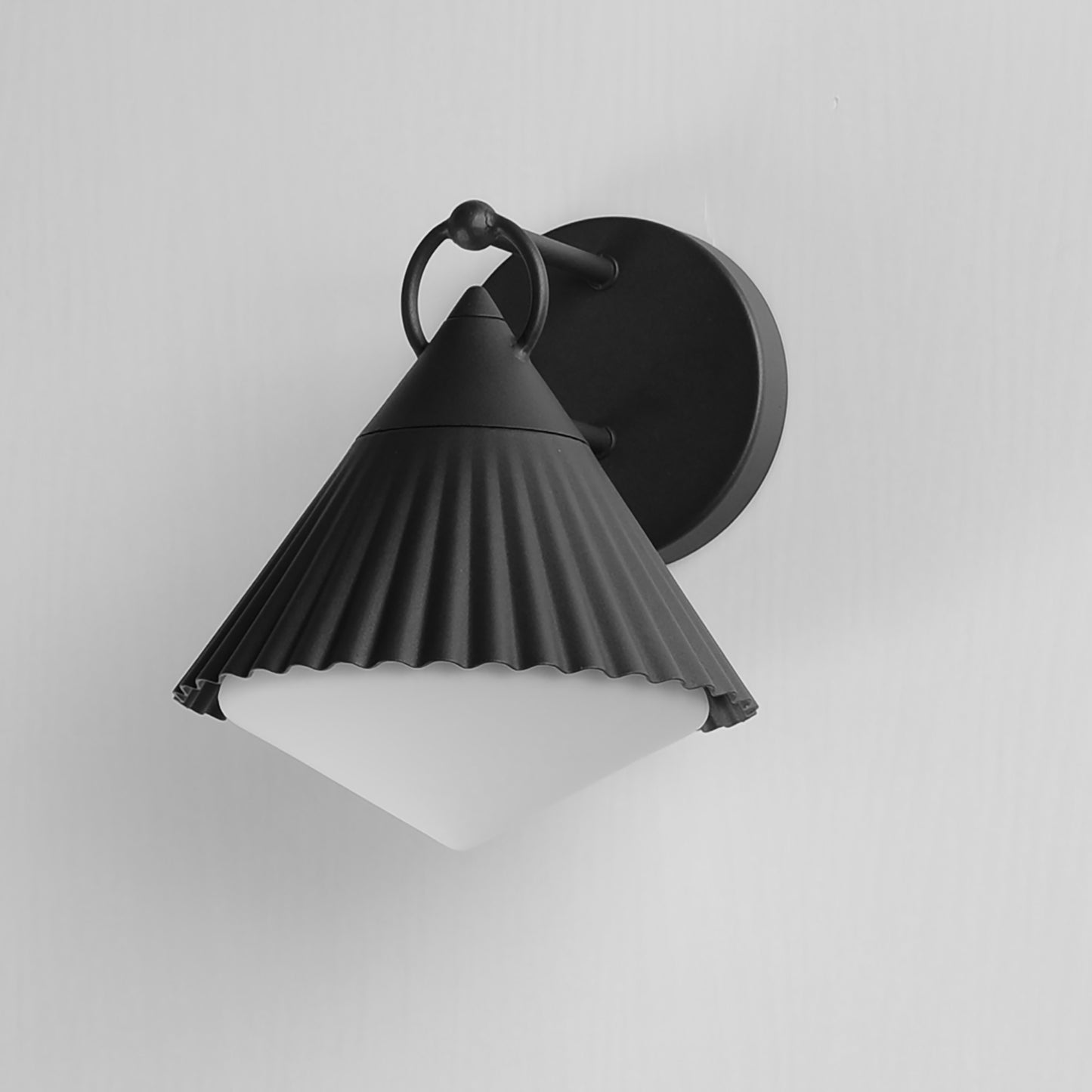 Odette 10" Wall Sconce Black by Maxim Lighting