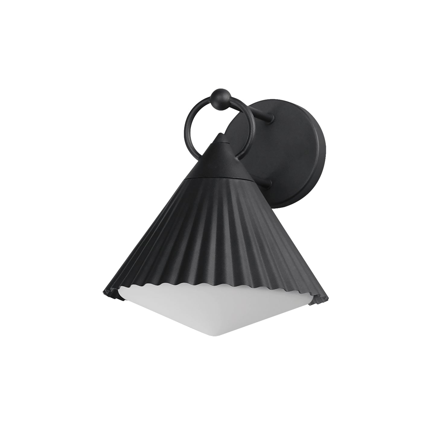 Odette 12" Wall Sconce Black by Maxim Lighting