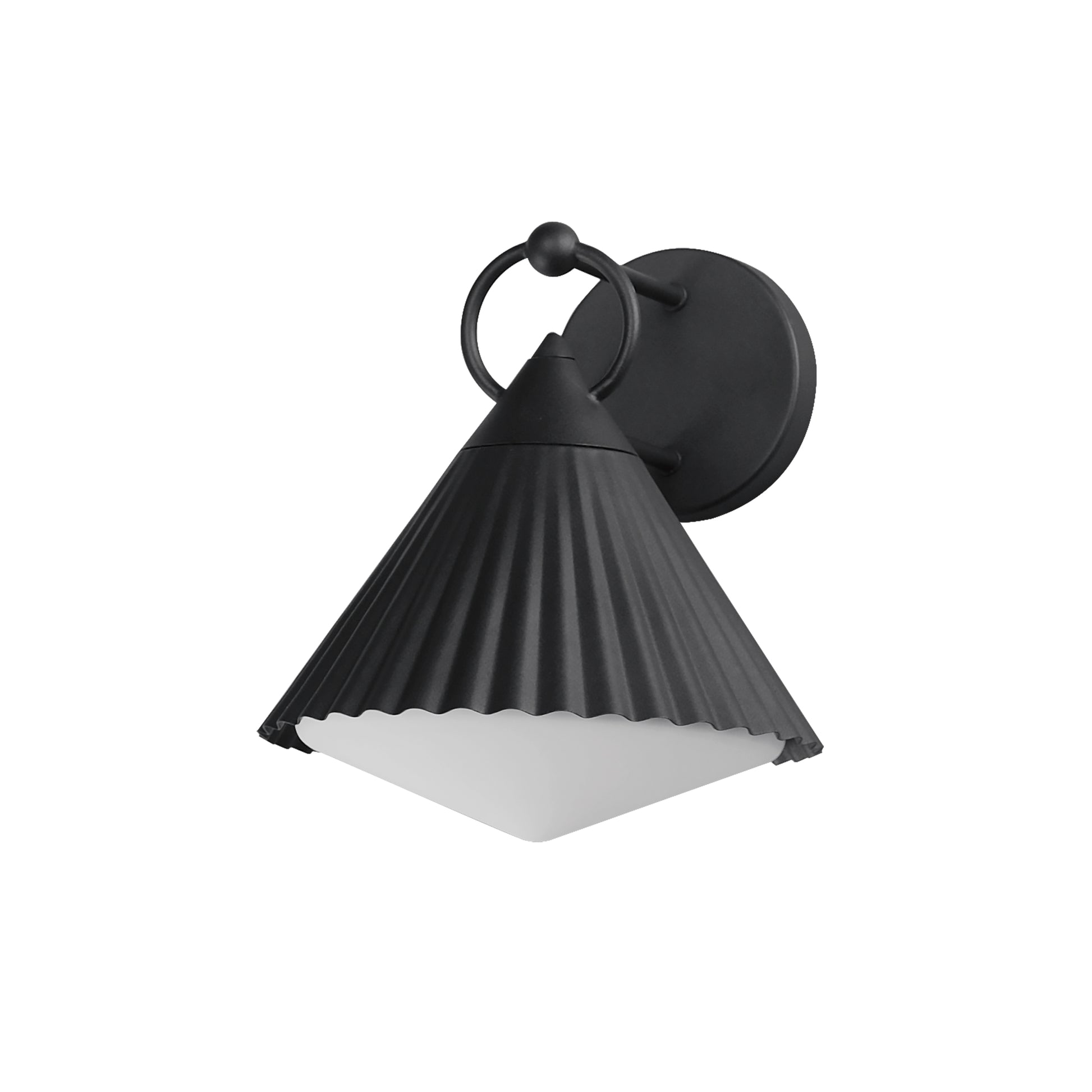 Odette 12" Wall Sconce Black by Maxim Lighting