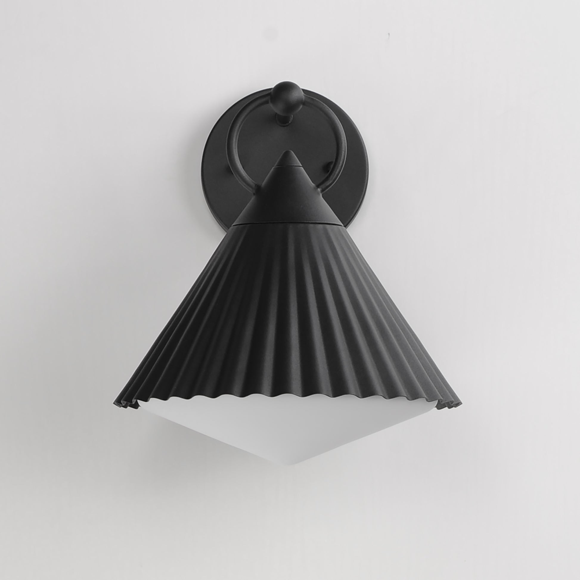 Odette 12" Wall Sconce Black by Maxim Lighting