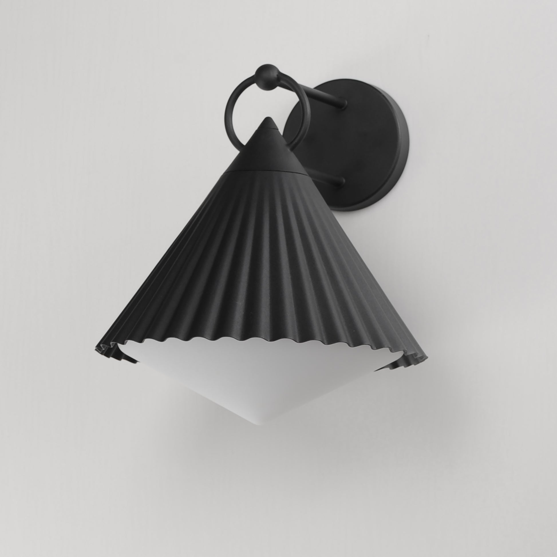 Odette 14" Wall Sconce Black by Maxim Lighting
