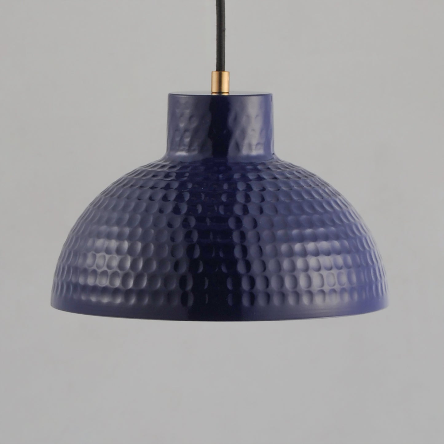 Rockport 10" Pendant Glossy Navy/Natural Aged Brass by Maxim Lighting