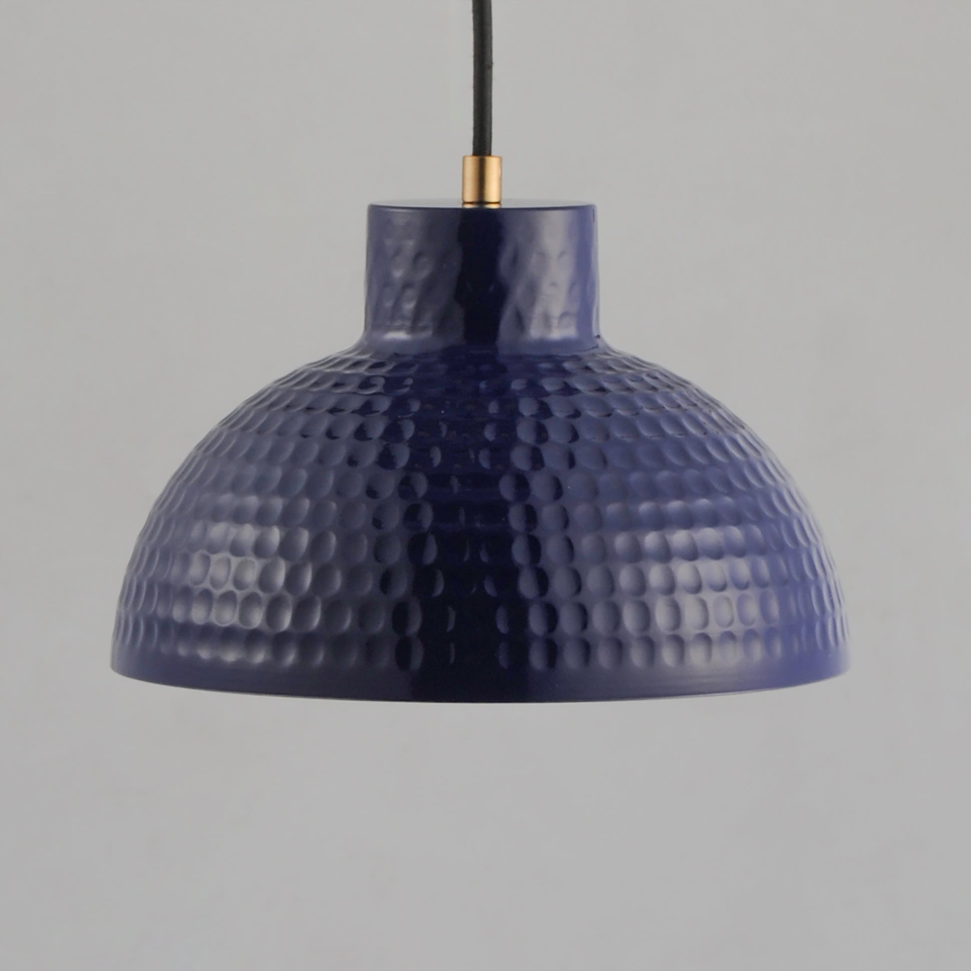 Rockport 10" Pendant Glossy Navy/Natural Aged Brass by Maxim Lighting