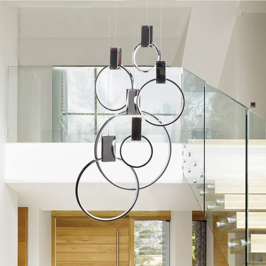 Hong Kong LED Circular Chandelier - Finesse Decor CH-1172