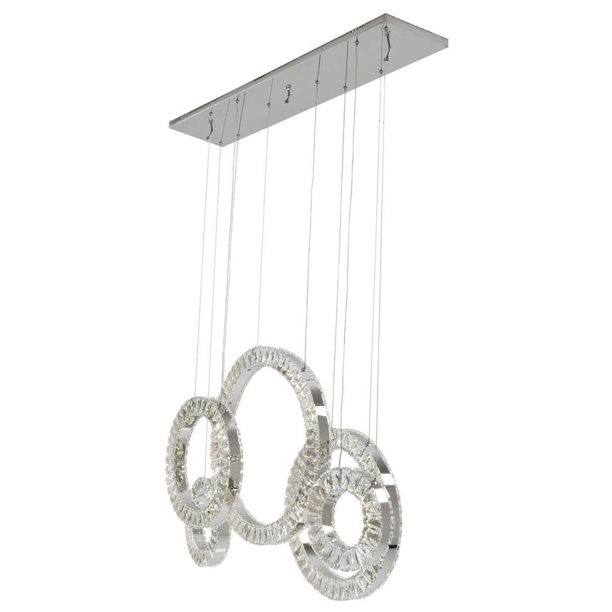5 Hoop Crystal Progression Chandelier - Finesse Decor CH-620