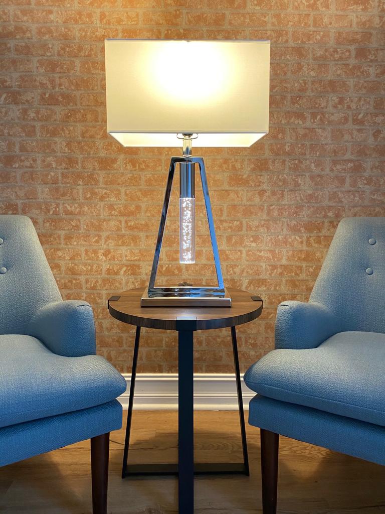 Table Lamp Night Light With Crystal tube - Finesse Decor FN-1164