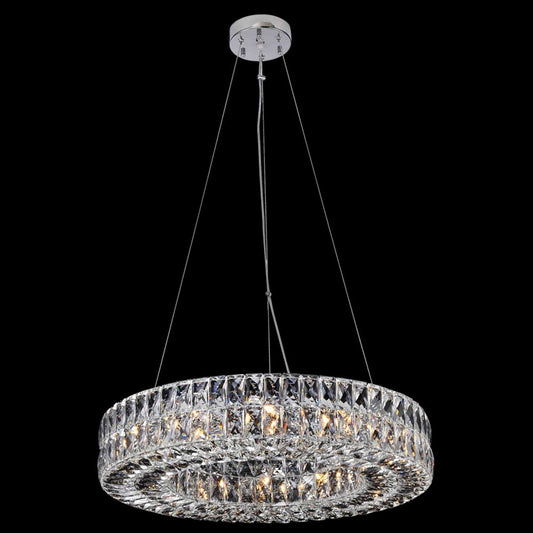 Urban Chandelier 16-Light in Chrome 3834CH by StarFire Crystal